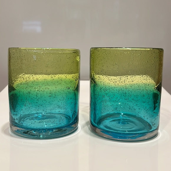 Pier 1 Dining Pier Glasses Set Of 2 Circa 206 Watercocktails Poshmark